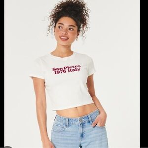 Hollister San Pietro Graphic Baby Tee